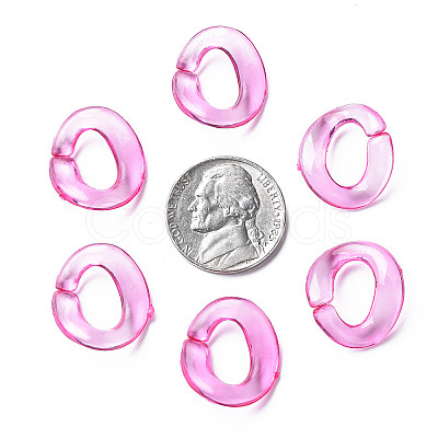 Transparent Acrylic Linking Rings MACR-S373-99-B03-1