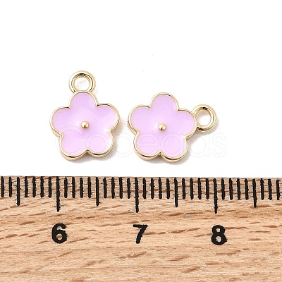 Brass Enamel Pendants KK-A277-02G-04-1