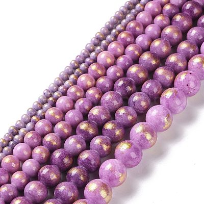 Natural Mashan Jade Beads Strands G-F670-A09-6mm-1