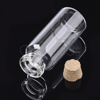 Glass Jar Glass Bottles Bead Containers AJEW-S074-02E-1