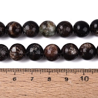 Natural Biotite Beads Strands G-Q616-01D-1