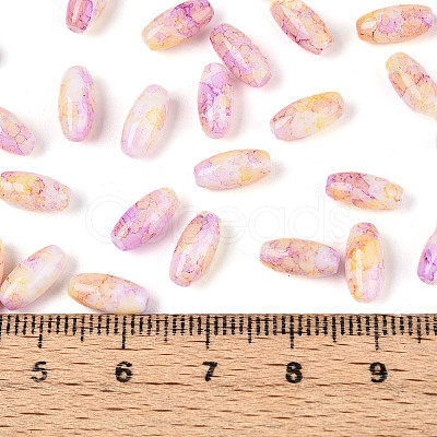 Baking Paint Glass Seed Beads SEED-N008-06B-1