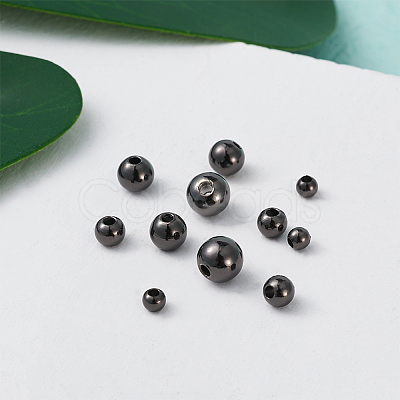 Brass Beads KK-TA0007-50B-1