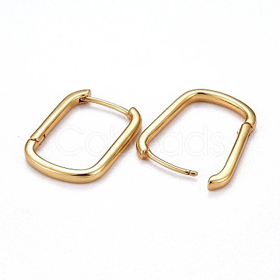 Brass Huggie Hoop Earrings LS-KK-H741-05G-1