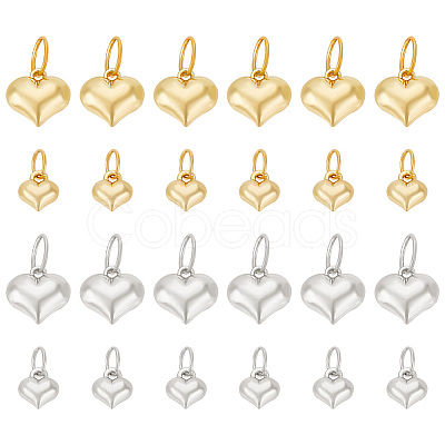 24Pcs 4 Style Alloy Charms FIND-PH0010-66-1