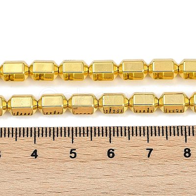 Electroplated Synthetic Non-magnetic Hematite Beads Strands G-G174-C01-01-1