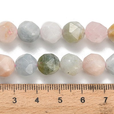 Natural Morganite Beads Strands G-H329-E03-10mm-01-1