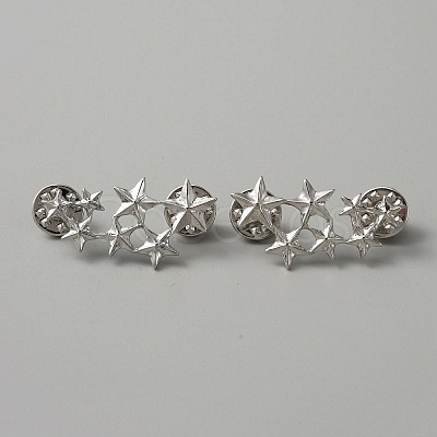 Alloy Star Brooch JEWB-WH0026-29P-1