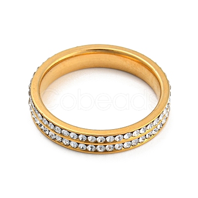 304 Stainless Steel Finger Rings RJEW-Z016-03G-1