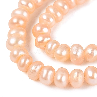 Natural Cultured Freshwater Pearl Beads Strand PEAR-N015-04C-02B-1