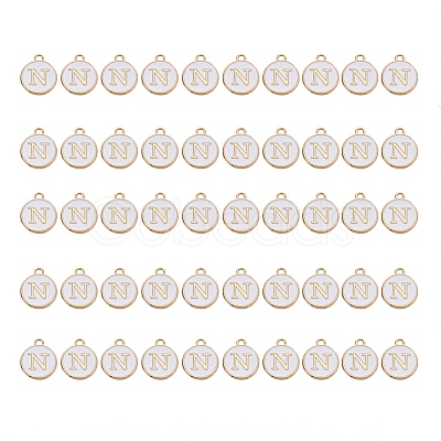 Golden Plated Alloy Charms ENAM-SZ0001-25A-N-1