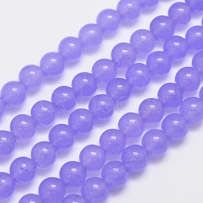 Natural & Dyed Malaysia Jade Bead Strands X-G-A146-8mm-A19-1