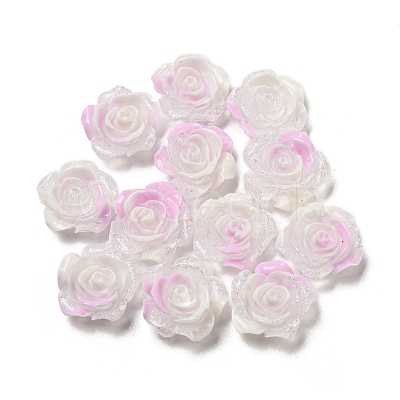 Luminous Transparent Resin Decoden Cabochons RESI-D013-06E-1