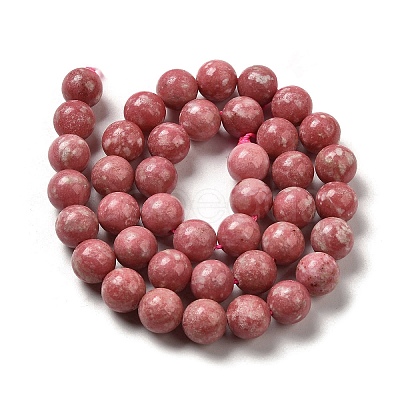 Natural Thulite Beads Strands G-Z044-A02-04-1