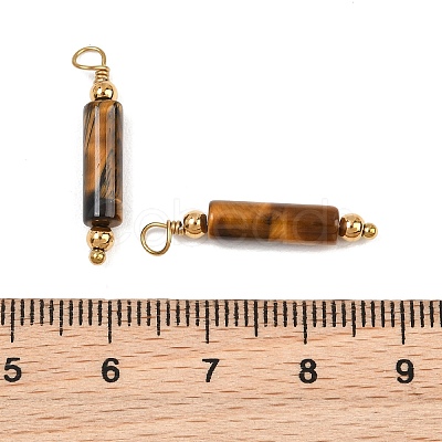 Natural Tiger Eye Pendants GG-CBA5E56-01G-02-1