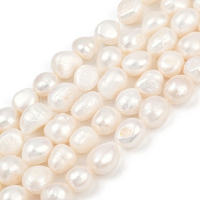 Natural Cultured Freshwater Pearl Beads Strands PEAR-P064-20L-02A-1