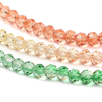 Transparent Painted Glass Beads Strands LS-DGLA-A034-T4mm-A04-1