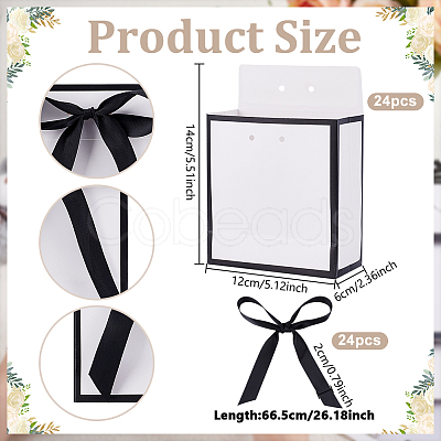 24Pcs Paper Gift Packing Bags ABAG-GA0001-35A-1
