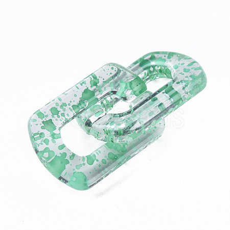 Transparent Acrylic Linking Rings OACR-N009-017A-13-1