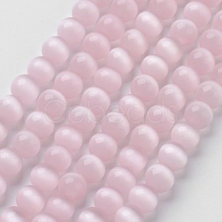 Cat Eye Beads Strands X-CER56-1