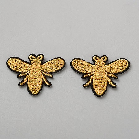Computerized Embroidery Cloth Iron on/Sew on Patches PATC-WH0683-17A-01-1