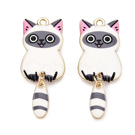 Alloy Enamel Pendants FIND-Q102-12B-1