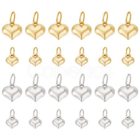 24Pcs 4 Style Alloy Charms FIND-PH0010-66-1