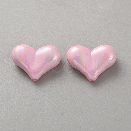 10Pcs Opaque Acrylic Beads SACR-WH0008-020C-1