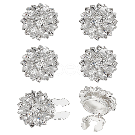 6Pcs Alloy Snap Bottons FIND-FG0004-39C-1