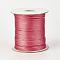 Eco-Friendly Korean Waxed Polyester Cord, Indian Red, 0.5mm, about 169.51~174.98 Yards(155~160m)/Roll