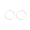 Brass Open Jump Rings, Cadmium Free & Lead Free, Silver, 12x1.2mm, Inner Diameter: 9.5mm, about 1470pcs/500g