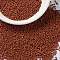 MIYUKI Round Rocailles Beads, Japanese Seed Beads, 15/0, (RR2315) Matte Opaque Terra Cotta, 1.5mm, Hole: 0.7mm, about 27777pcs/50g