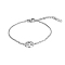 Non-Tarnish Stylish Stainless Steel Tree of Life Link Bracelet for Women's Daily Wear, Stainless Steel Color