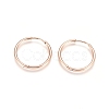 304 Stainless Steel Huggie Hoop Earrings EJEW-G272-02-20mm-RG-1