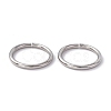 Non-Tarnish 304 Stainless Steel Open Jump Rings STAS-C040-01G-P-4