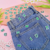 36Pcs 2 Sets 2 Styles Letter A~Z & Number 0~9 Polyester Embroidery Sew On Patches Sets PATC-TA0001-55C-5