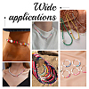 10 Strands Flat Round Handmade Polymer Clay Beads CLAY-PH0001-44W-6