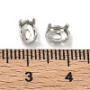 Brass Sew on Prong Settings KK-G557-23P-3