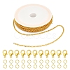 DIY Chains Bracelet Necklace Making Kit DIY-YW0005-82G-1