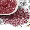 Transparent Colours Glass Round Beads SEED-F006-04A-05-1