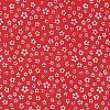 Floral Pattern Printed A4 Polyester Fabric Sheets DIY-WH0158-63A-08-2
