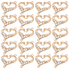 20Pcs Alloy Crystal Rhinestone Connector Charms FIND-PH0060-35-1