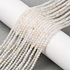 Natural White Topaz Beads Strands G-RM241221-A9-2