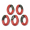 Two Tone Opaque Acrylic Linking Rings OACR-S038-035E-1