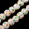 Handmade Lampwork Beads Strands LAMP-N021-015A-06-1