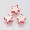 Brass Beads KK-E735-27RG-1