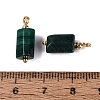 Synthetic Malachite Pendants GG-N004-01G-05-3