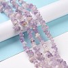 Natural Lavender Amethyst Chip Bead Strands G-M205-35-1-2