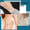 30Pcs 925 Sterling Silver Crimp Beads Covers FIND-BBC0002-98-6