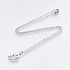 Non-Tarnish 201 Stainless Steel Pendant Necklaces NJEW-T009-JN122-40-1-2